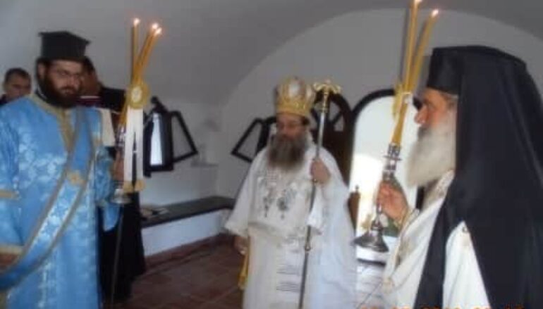 Ο Μητροπολίτης Χίου στον Άγιο Μάρκο Καρδαμύλων