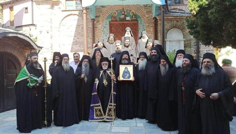 Ενθρονίστηκε ο νέος Καθηγούμενος της Ι. Μονής Κουτλουμουσίου