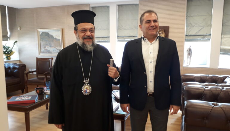 Επίσκεψη του Μητροπολίτη Μεσσηνίας στον Δήμαρχο Καλαμάτας