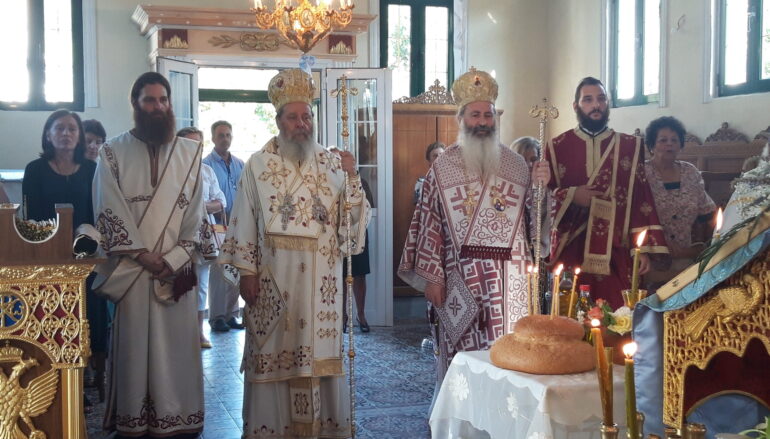 Η εορτή του Αγίου Προκοπίου στην Ι. Μ. Κεφαλληνίας
