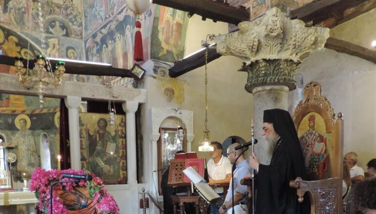 Η Βυζαντινή Άρτα ύμνησε το της «Σοφίας Θεού δοχείον»