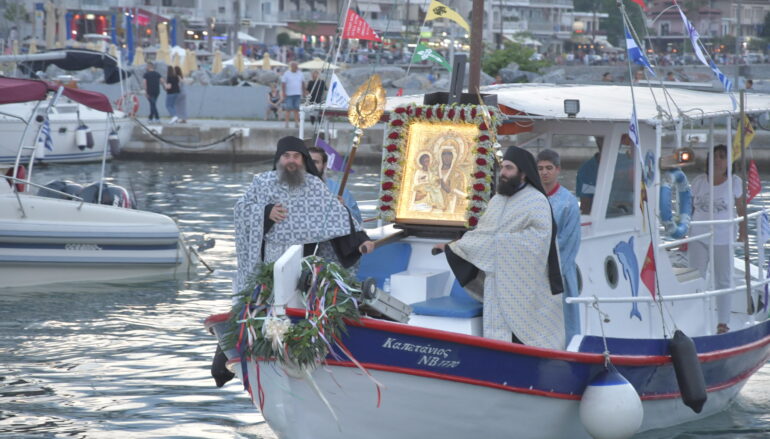Ο Πλαταμώνας υποδέχθηκε την Παναγία Τριχερούσα