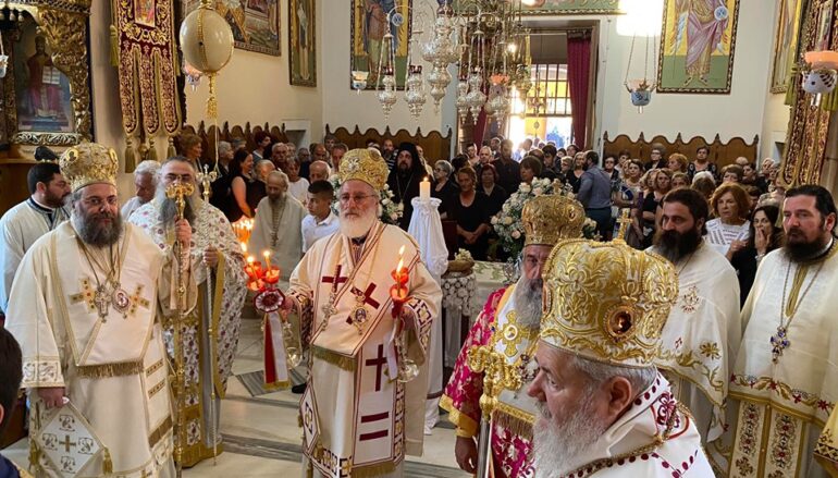 Πολυαρχιερατικό Συλλείτουργο στην Ι. Μονή Τζαγκαρόλων Χανίων