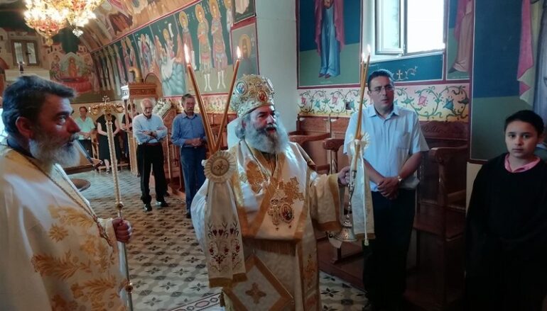 Η εορτή της Αγίας Κυριακής στην Μητρόπολη Μάνης