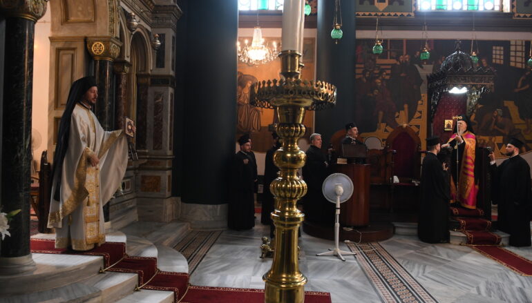 Ο εορτασμός της Αγίας Κυριακής στο Οικουμενικό Πατριαρχείο