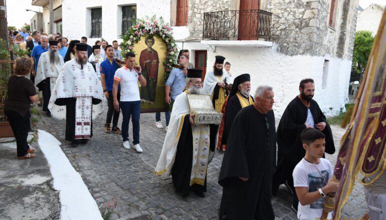 Εορτή του Αγίου Παντελεήμονος στην Βόνιτσα