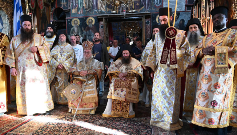 Ο εορτασμός του Αγίου Αθανασίου του Αθωνίτου στην Μεγίστη Λαύρα