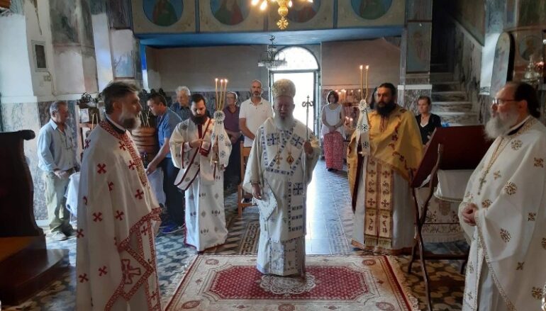 Εορτασμός του Αγίου Νικοδήμου στην Ι. Μ. Χαλκίδος