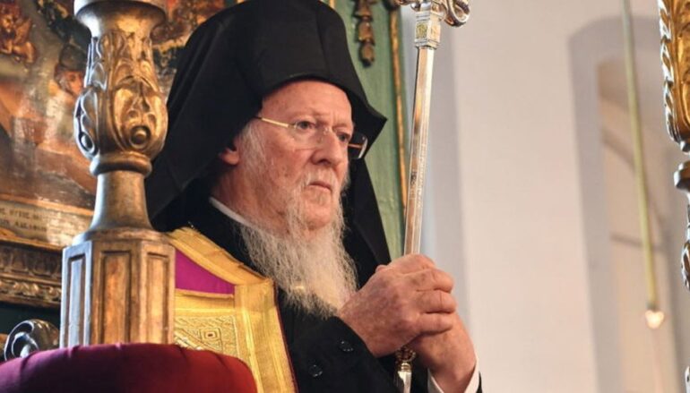 Ανακοίνωση περί φερόμενης συνεντεύξεως του Οικ. Πατριάρχη