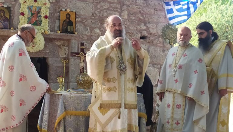 Στο «πάτημα» του Αγίου Αποστόλου Ανδρέου στο Λεόντιο Πατρών