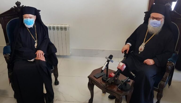 Αντιοχείας Ιωάννης: ”Κρατάμε τη Βηρυτό στην καρδιά μας”