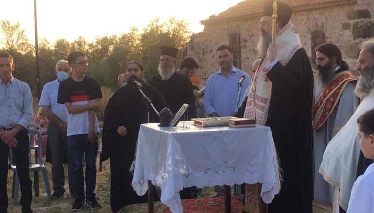Στον ιστορικό Ναό της Παναγίας Μέτζαινας ο Μητροπολίτης Πατρών