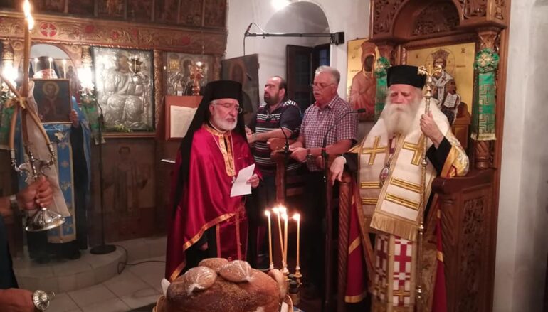 Λιτά εορτάστηκε ο Άγιος Μύρων στα Αντικύθηρα