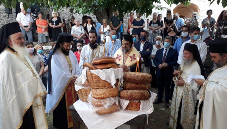Ο Εσπερινός της Μεταμορφώσεως στην Ι. Μητρόπολη Μεσσηνίας
