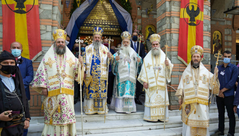 Λαμπρά πανηγύρισε η Παναγία Σουμελά στο Βέρμιο