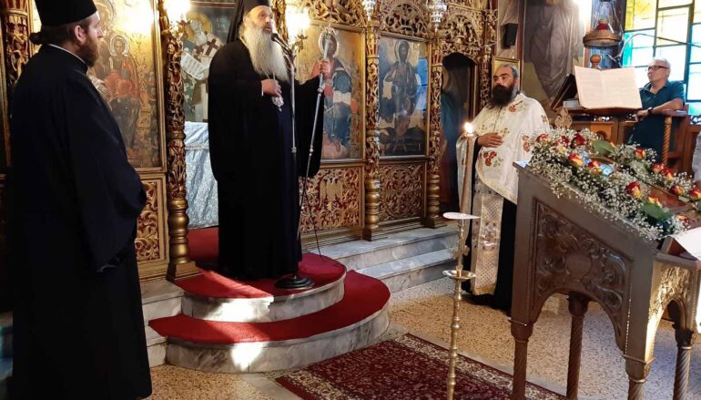 Ιερά Παράκληση προς την Παναγία από τον Μητροπολίτη Σταγών