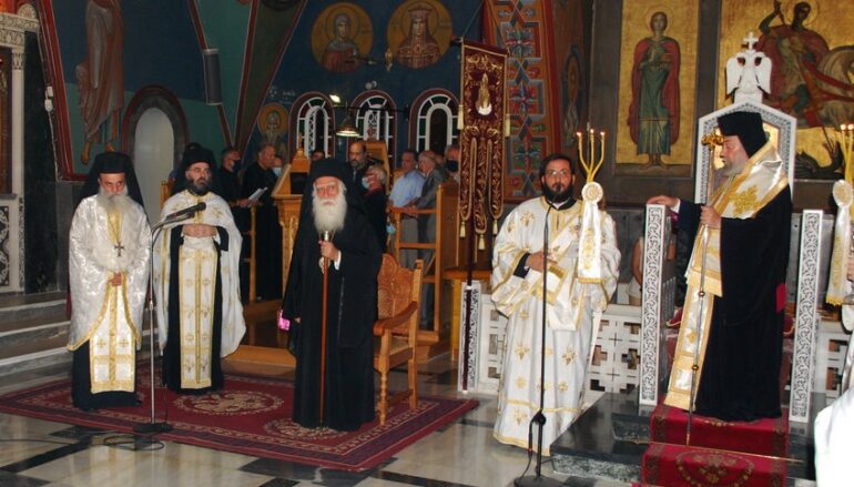 Δισαρχιερατικός Εσπερινός για τον Πολιούχο του Παλαιού Φαλήρου Αγ. Αλέξανδρο