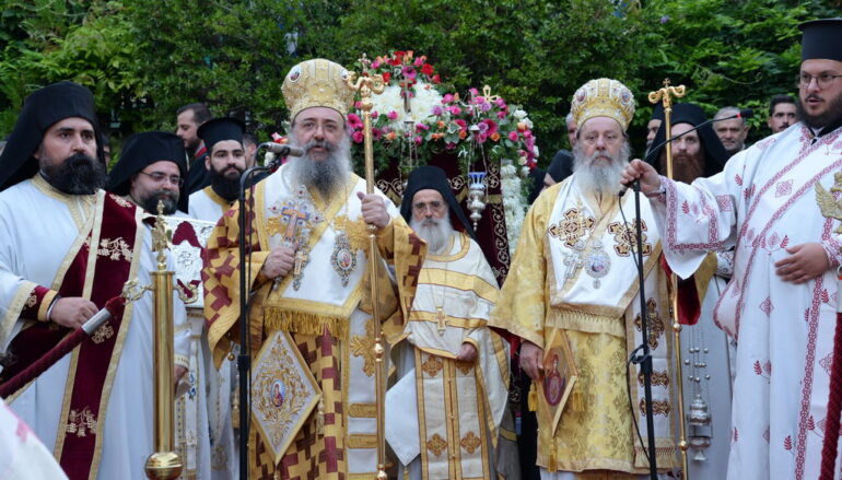 Πατρῶν: «Ἡ Παναγία μας ἒσωσε πάντοτε καί θά σώσῃ καί τώρα τήν Πατρίδα μας…»