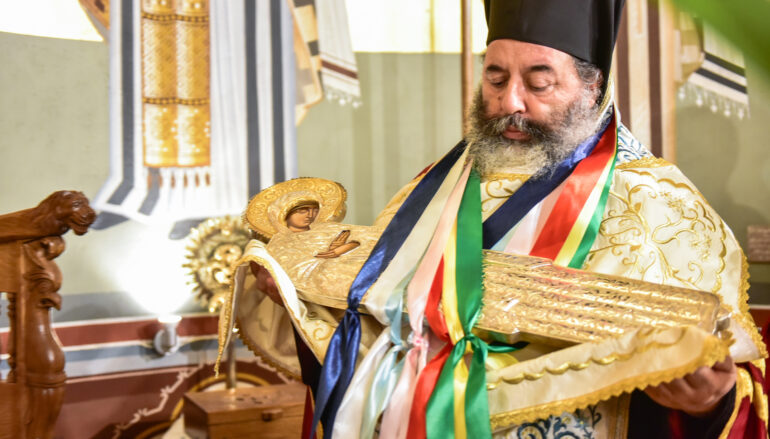 Εσπερινός της Κοιμήσεως της Θεοτόκου στην Ι. Μ. Λαγκαδά