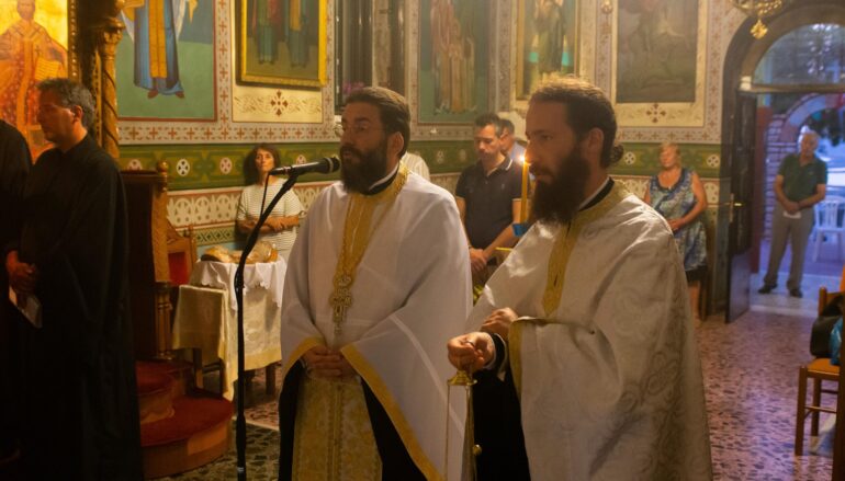Αγρυπνώντας στο Ιερό Προσκύνημα της Σγράπας