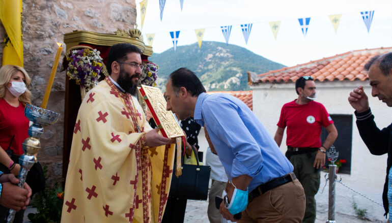Ξεκίνησαν οι εορταστικές εκδηλώσεις στην Ι. Μονή Δημιόβης Μεσσηνίας