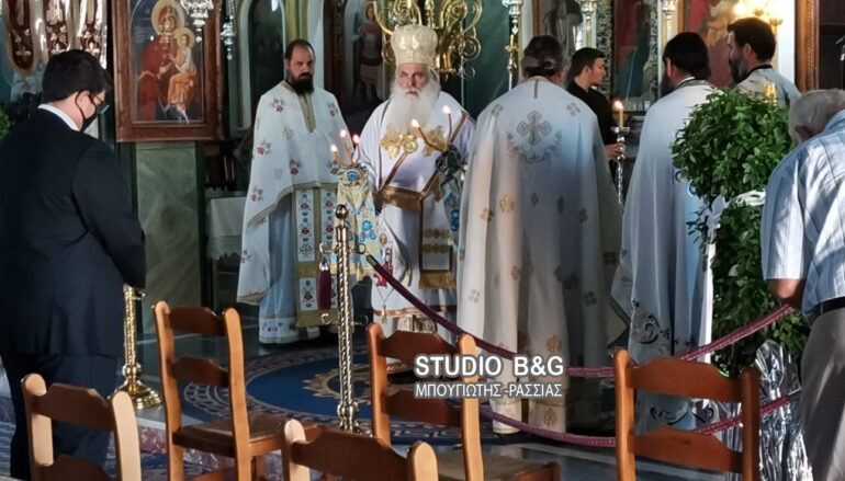 Εορτή της Καταθέσεως της Τιμίας Ζώνης στη Νέα Τίρυνθα