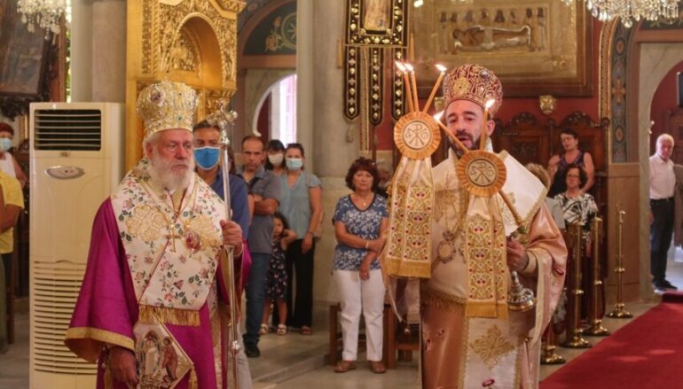 Λαμπρός ο εορτασμός του Μητροπολιτικού Ι. Ναού της Σύρου