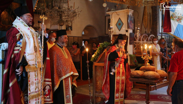 Αρχιερατικός εσπερινός στην ιστορική Μονή Κοιμήσεως Θεοτόκου Ψαρών