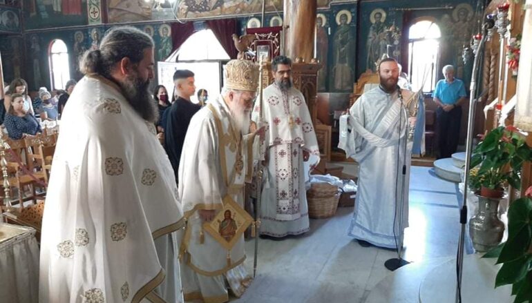 Κτητορικό Μνημόσυνο στον Ιερό Ναό Τιμίου Προδρόμου Αμαρύνθου