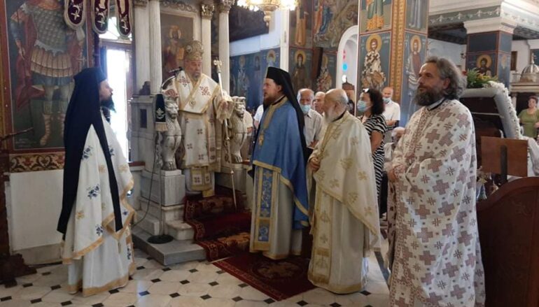 Η Κάρυστος τίμησε τον εξ αυτής γόνο Όσιο Γεράσιμο τον Ευβοέα
