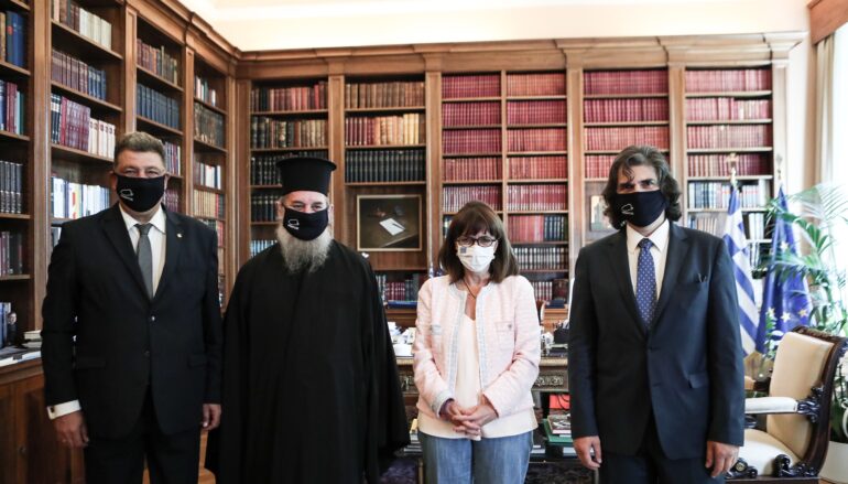 Στην Πρόεδρο της Δημοκρατίας ο Μητροπολίτης Ίμβρου και Τενέδου