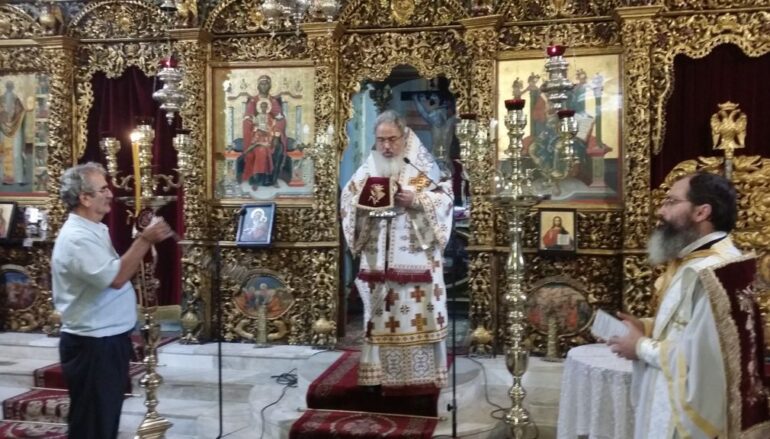 Ο εορτασμός του Αγίου Ιερομάρτυρος Αλκίσωνος στην Πρέβεζα