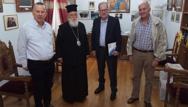Στον Μητροπολίτη Μαντινείας ο Περιφερειάρχης Πελοποννήσου