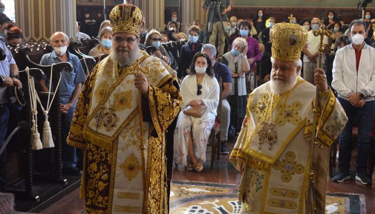 Με λαμπρότητα πανηγύρισε η Ιερά Μονή Παναγίας του Κύκκου