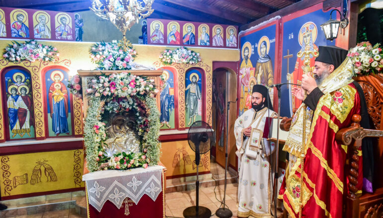 Αρχιερατικός Εσπερινός Γενεθλίου της Θεοτόκου στην Ι.Μ. Λαγκαδά