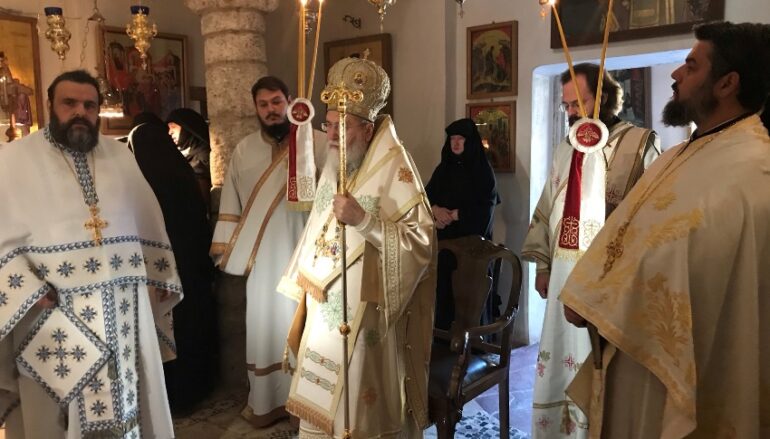 Μνημόσυνο της Καθηγουμένης της Ι. Μονής Κοιμήσεως της Θεοτόκου Λεχώβης Κορινθίας
