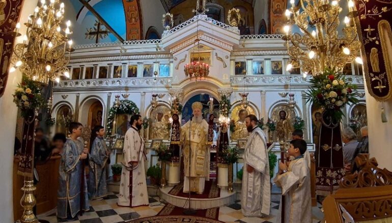 Εορτή του Αγίου Ιωάννου του Θεολόγου στην Ι. Μ. Χαλκίδος