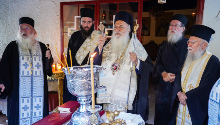 Εγκατάσταση νέων αδελφών στην Ι. Μ. Παναγίας Πανυμνήτου και Προφ. Ηλιού Αλιάκμονος
