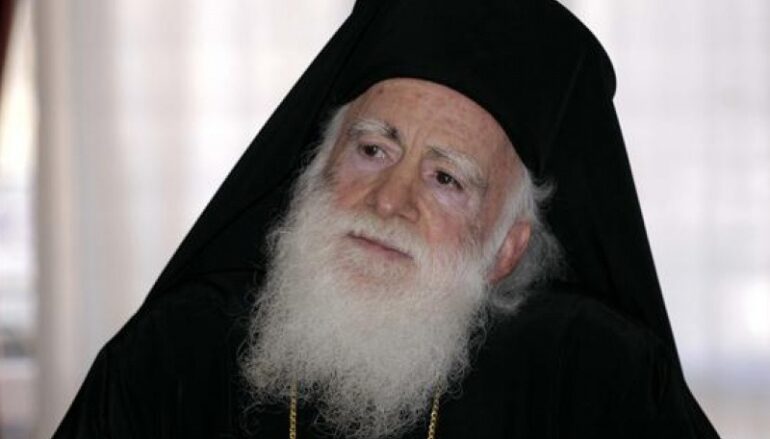 Στην Εντατική εισήχθη ο Αρχιεπίσκοπος Κρήτης Ειρηναίος