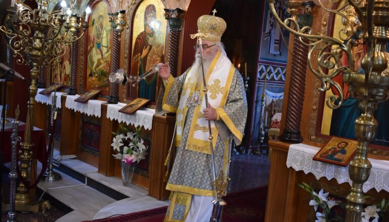 Κυριακή προ της Υψώσεως στην Ιερά Μητρόπολη Καστορίας