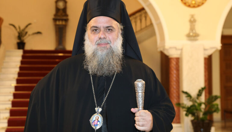 Θετικός στον κορονοϊό ο Μητροπολίτης Κιτίου Νεκτάριος