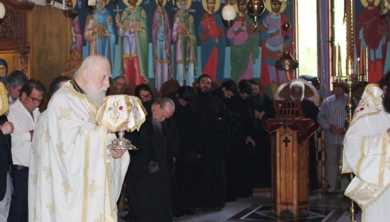 Εκοιμήθη ο Προηγούμενος της Ι. Μονής Παρακλήτου Αρχιμ. Τιμόθεος
