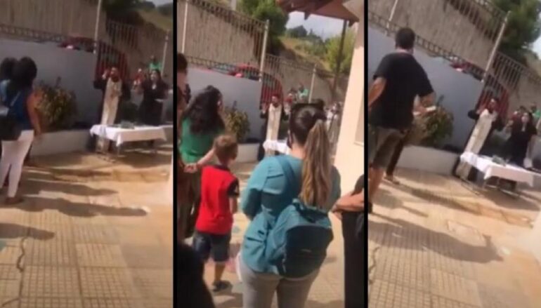 Συνελήφθη ο Ιερέας στην Κρήτη μετά το κήρυγμα για τις μάσκες