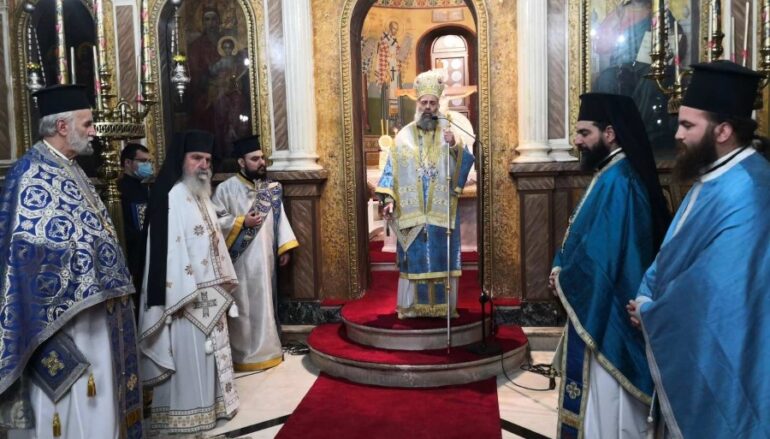 Εορτή της Αγίας Σκέπης και της Εθνικής Επετείου στην Καρδίτσα