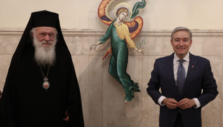 Ο Υπουργός Εξωτερικών του Καναδά στον Αρχιεπίσκοπο Ιερώνυμο