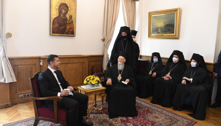 Επίσκεψη του Προέδρου της Ουκρανίας Zelenskyy στο Οικουμενικό Πατριαρχείο