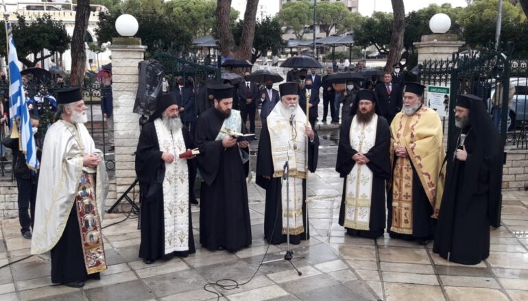 Ο εορτασμός της Αγίας Σκέπης και της Εθνικής Επετείου στην Ι. Μ. Καλαβρύτων