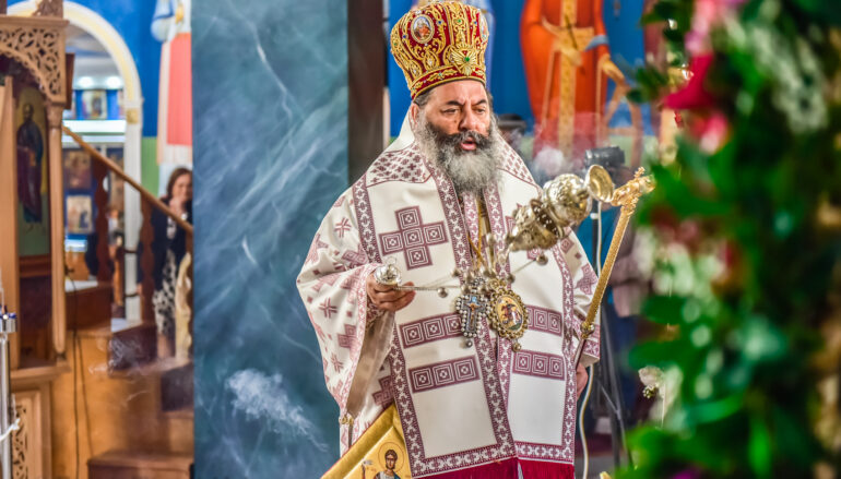 Αρχιερατική Θ. Λειτουργία στον Ι. Ναό Αγίου Δημητρίου Αναλήψεως Λαγκαδά