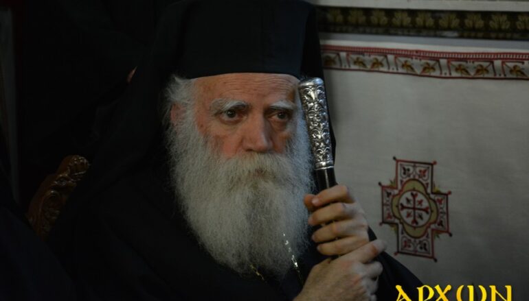 Θερμή έκκληση από τον Μητροπολίτη Κυθήρων