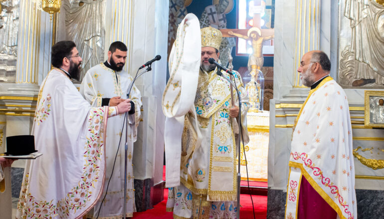 Χειροτονία Διακόνου από τον Μητροπολίτη Μεσσηνίας